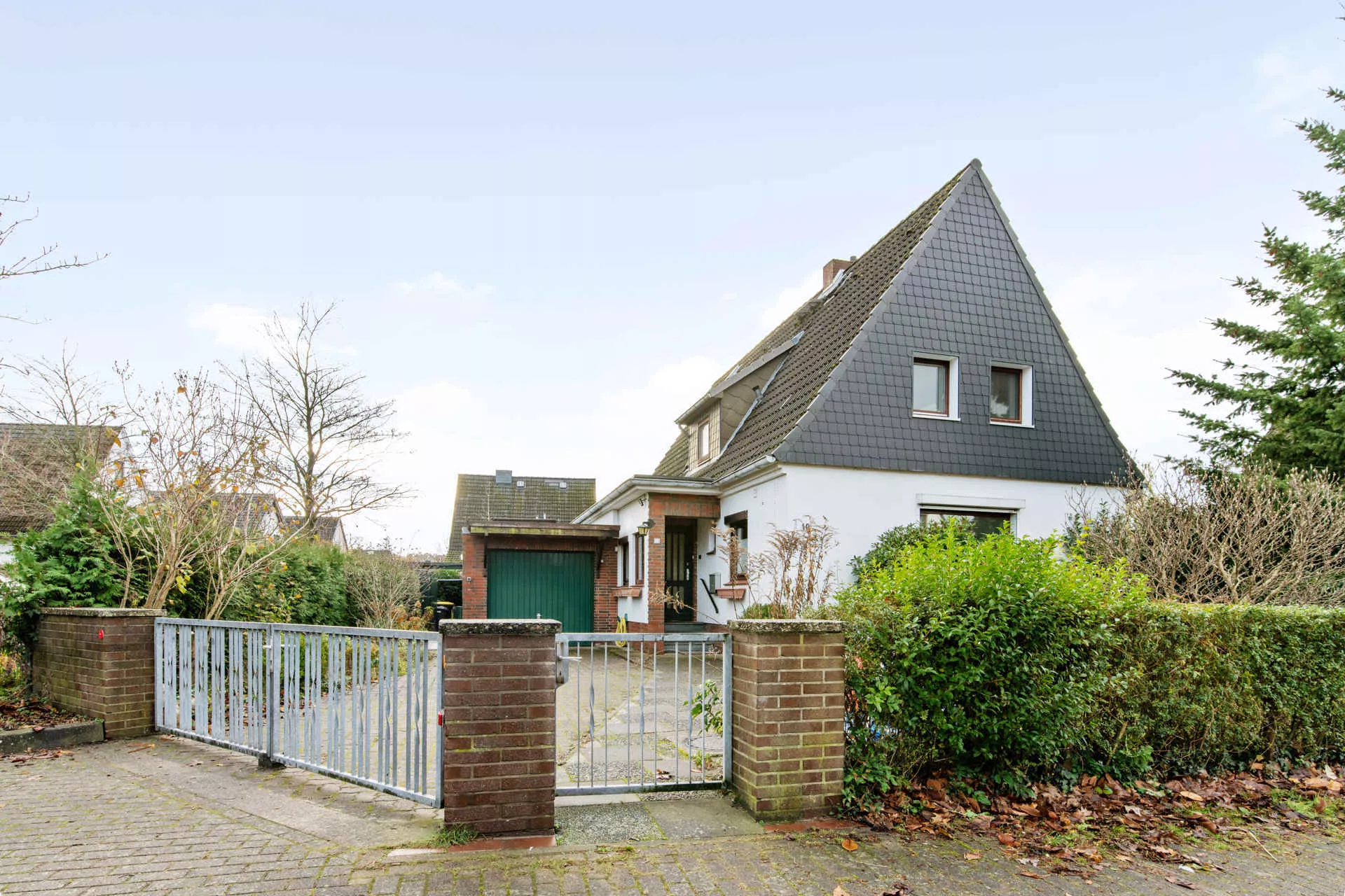 Immobilienangebot - Wedel - Alle - Grundstück für Einzel- oder Doppelhausbebauung in ruhiger Anliegerstraße von Wedel