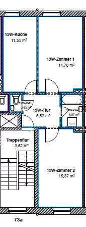 Immobilienangebot - Hamburg - Alle - Vermietete Altbau-Eigentumswohnung in beliebter Lage von Ottensen