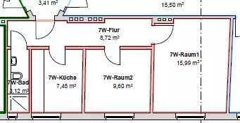 Immobilienangebot - Hamburg - Alle - vermietete 2 Zimmer Altbau-Eigentumswohnung in beliebter Lage von Ottensen