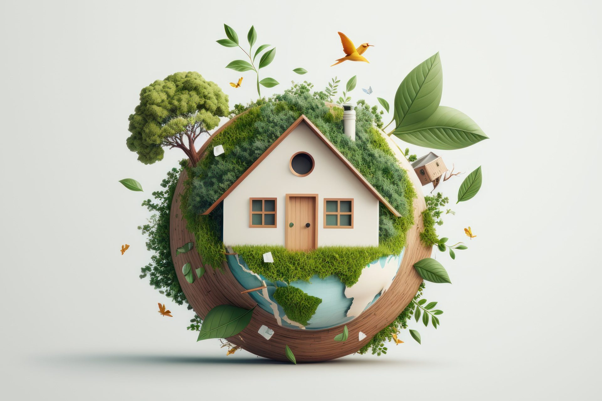 Wie nachhaltiges Bauen den Immobilienwert erhöht und den Anforderungen von GEG & EEG gerecht wird.