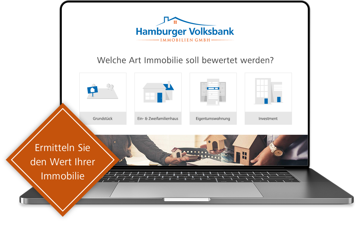 Online Wertermittlung - Hamburger Volksbank Immobilien