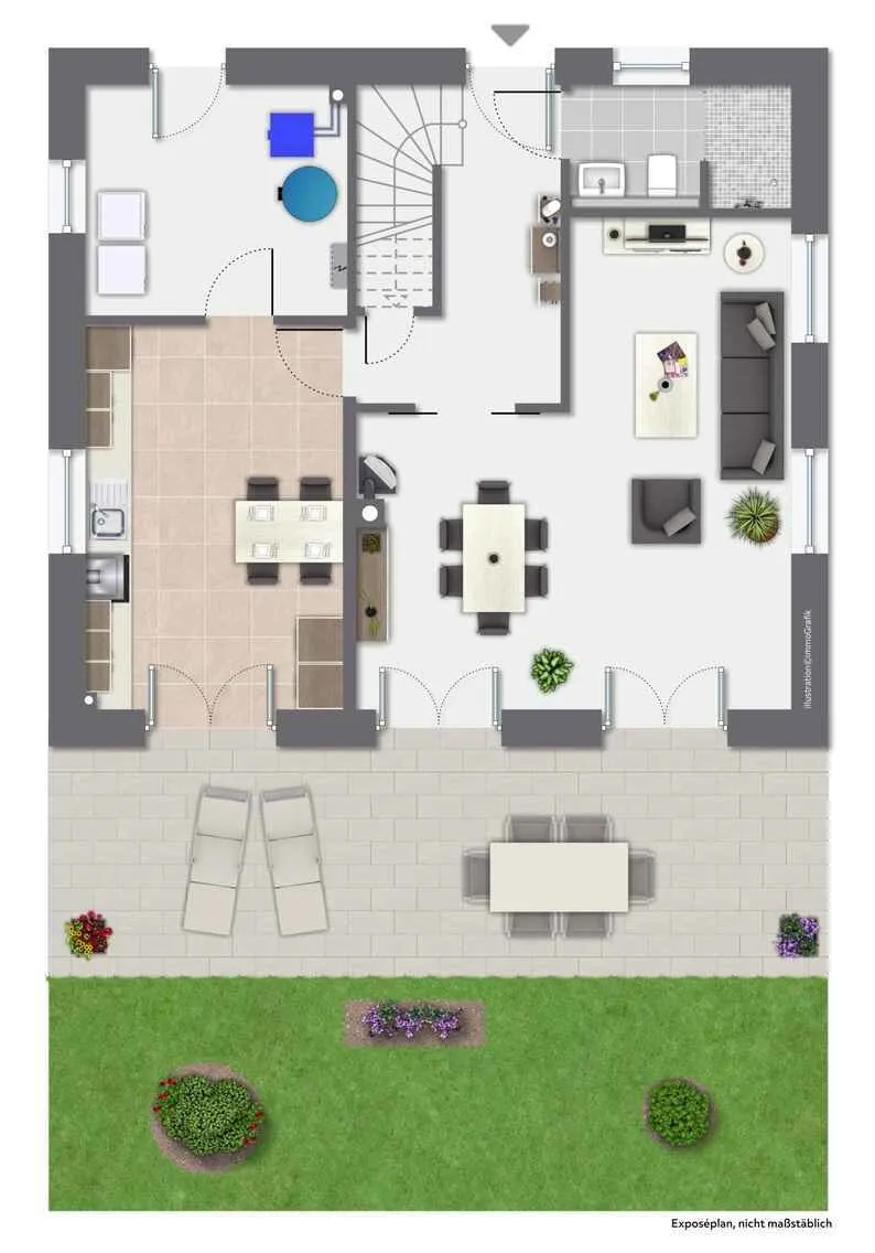 Immobilienangebot - Hamburg / Sasel - Alle - Familie Willkommen- gepflegtes Einfamilienhaus mit Top- Energieeffizienz im Herzen von HH - Sasel