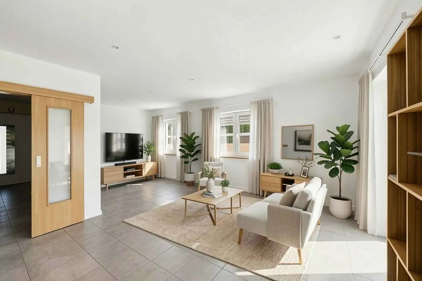 Immobilienangebot - Hamburg / Sasel - Alle - Familie Willkommen- gepflegtes Einfamilienhaus mit Top- Energieeffizienz im Herzen von HH - Sasel