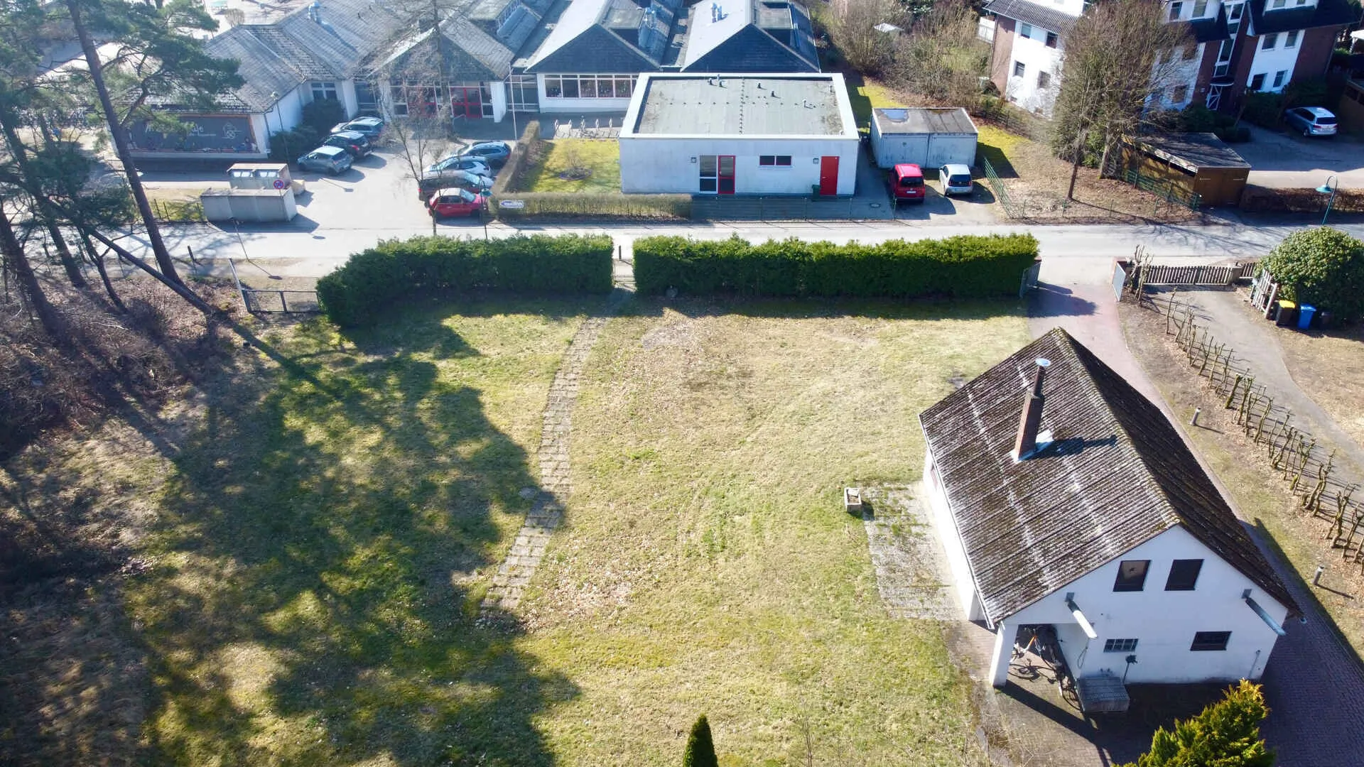 Immobilienangebot - Buchholz in der Nordheide - Alle - Exklusives Neubau-Reihenmittelhaus in Massivbauweise mit Keller, Grundstück inklusive in Buchholz Hom-Seppensen
