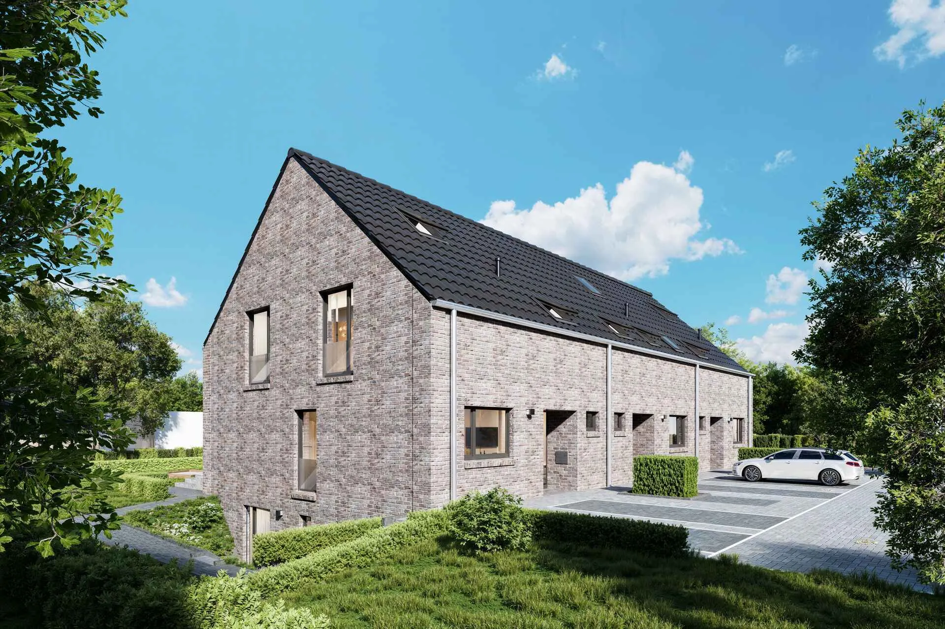 Immobilienangebot - Buchholz in der Nordheide - Alle - Exklusives Neubau-Reihenendhaus in Massivbauweise – Vollkeller & Grundstück inklusive in Buchholz Holm-Seppensen