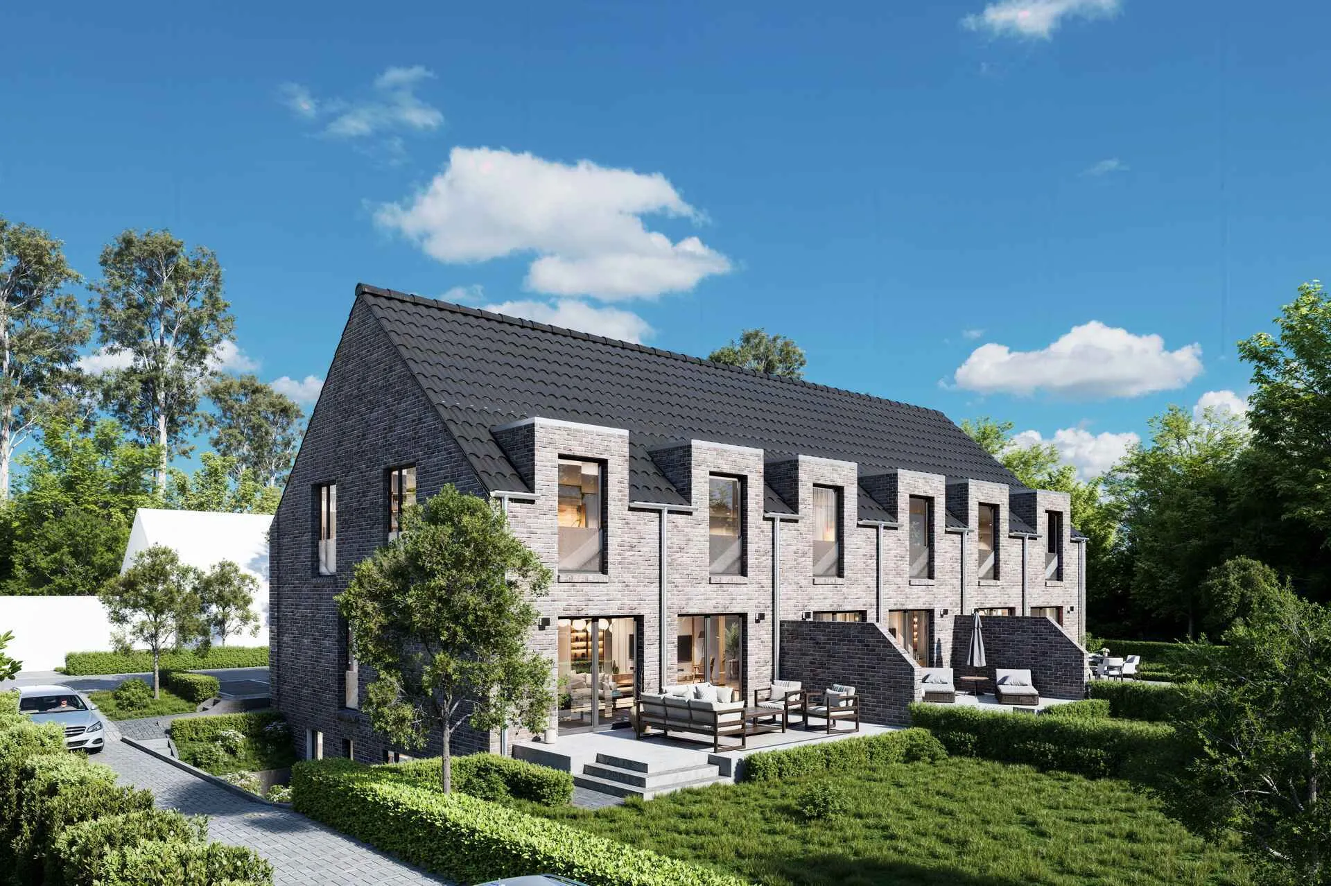 Immobilienangebot - Buchholz in der Nordheide - Alle - Exklusives Neubau-Reihenendhaus in Massivbauweise – Vollkeller & Grundstück inklusive in Buchholz Holm-Seppensen