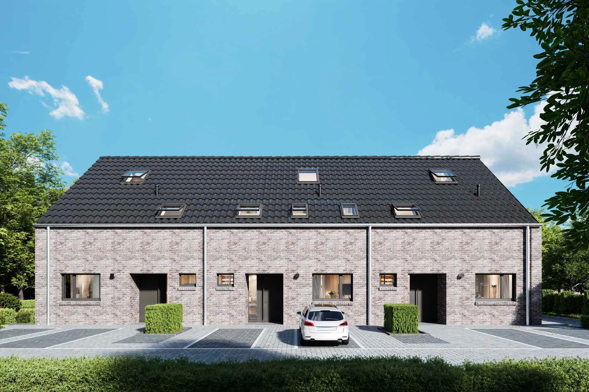 Immobilienangebot - Buchholz in der Nordheide - Alle - Exklusives Neubau-Reihenendhaus in Massivbauweise – Vollkeller & Grundstück inklusive in Buchholz Holm-Seppensen